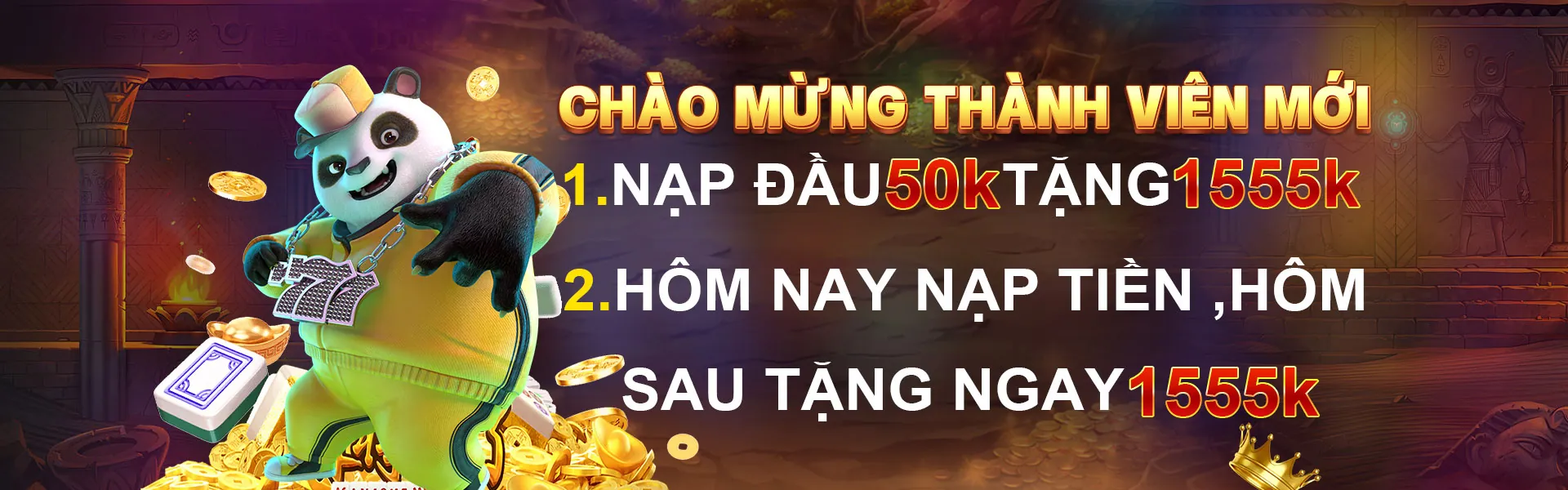 Hình ảnh chào mừng Lucky888 Casino với các trò chơi đa dạng